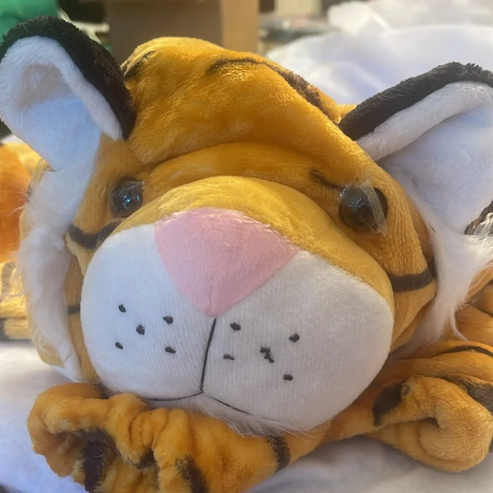 Tiger Striped Baby Onesie Costume super soft nwt 110 or size 4